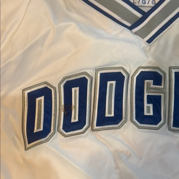 STARTER White and Blue Jacket - Picture 3 of 4